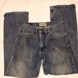 Wranglers Relaxed Straight Blue Jeans